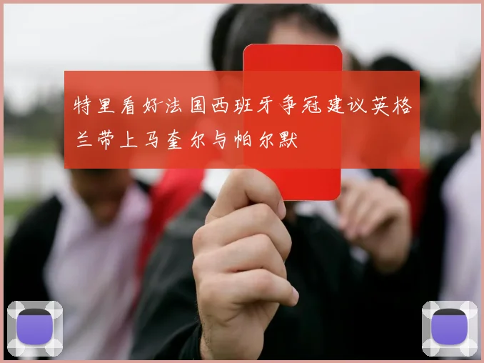 特里看好法国西班牙争冠建议英格兰带上马奎尔与帕尔默